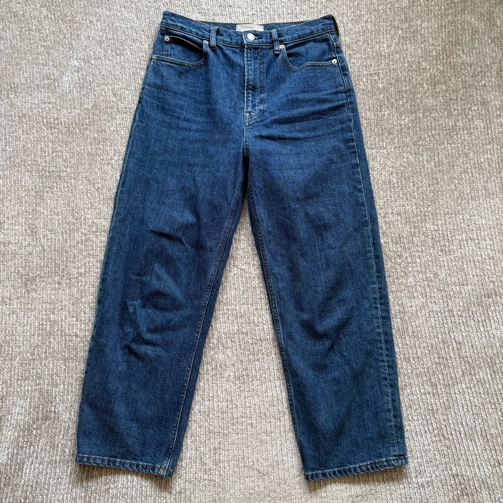 Everlane Women's Ankle & Cropped Jeans - Dark Blue